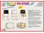 Dřevěné hračky Jaroš Tabule skládací A magnetická - Poškozený obal 2