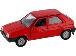 Dromader Auto Welly Škoda Favorit 11cm 1:34 červený