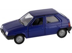 Dromader Auto Welly Škoda Favorit 11cm 1 : 34 modrý
