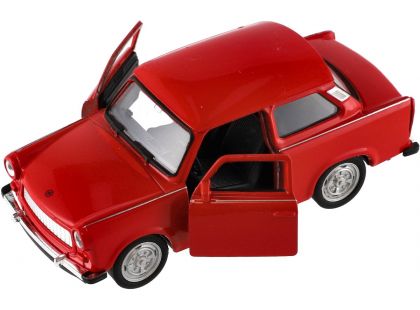 Dromader Auto Welly Trabant 601 Klasic 11cm 1 : 34 červený