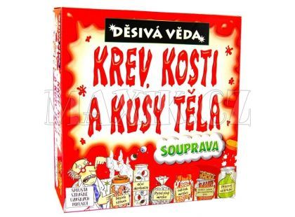 Děsivá věda Krev, kosti a kusy těla