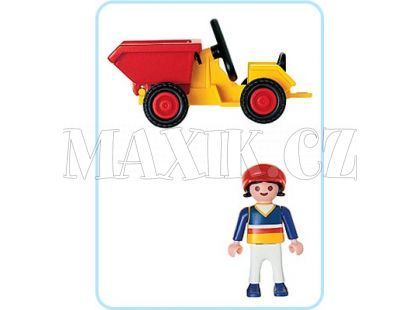 Dítě s traktůrkem Playmobil 4600