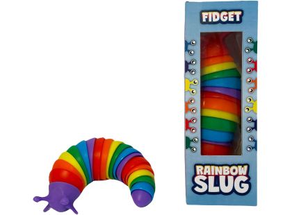 Duhový šnek fidget
