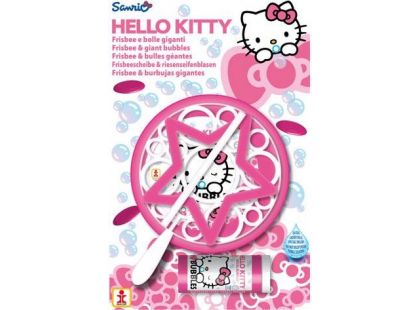 Dulcop Výroba bublin - Hello Kitty + frisbee