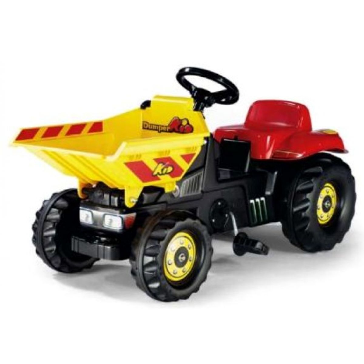 Dumper Kid - šlapací traktor žlutočervený Rolly Toys