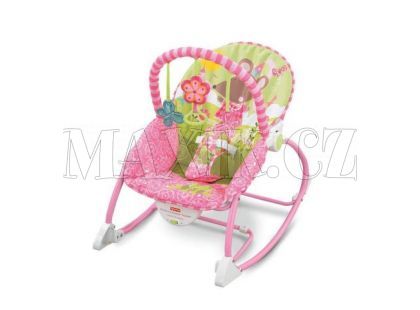 Dívčí sedátko od miminka po batole Fisher Price W5537