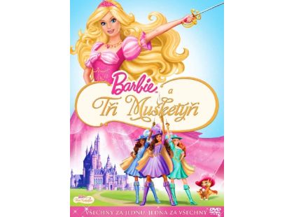 DVD Barbie a tři mušketýři