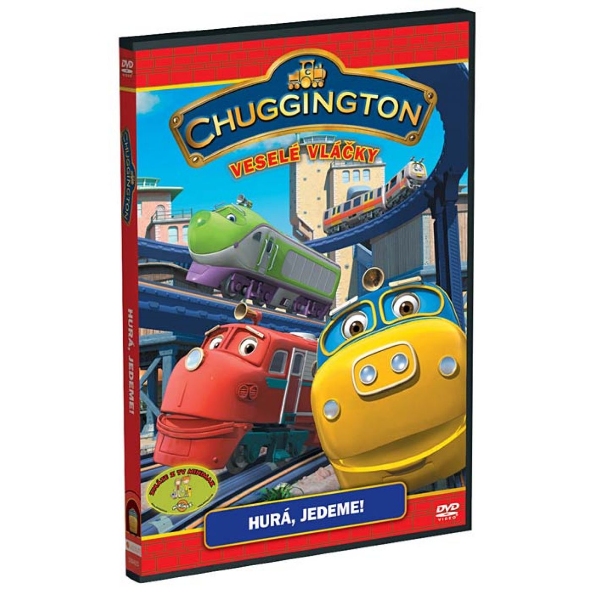 DVD Chuggington - Veselé vláčky - Hurá, jedeme!