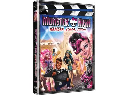 DVD Monster High Kamera, lebka, jedem!