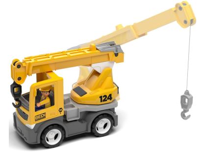 ECO MultiGO Build 2+1 - Igráček stavbař, auto, jeřáb, valník