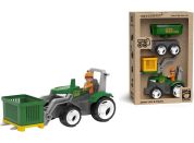 ECO MultiGO Farm 2+1 - Igráček farmář, traktor s přívěsem