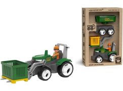 ECO MultiGO Farm 2+1 - Igráček farmář, traktor s přívěsem