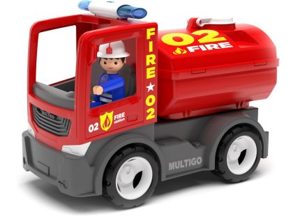 ECO MultiGO Fire - Cisterna s hasičem - auto s Igráčkem