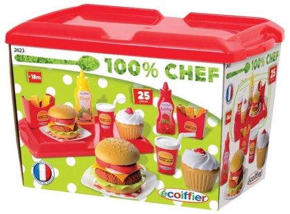 Ecoiffier Hamburger set Ecoiffier Hamburger set