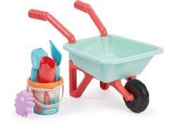 Ecoiffier Kolečko s konvičkou, kyblíčkem a příslušenstvím