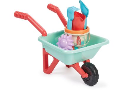 Ecoiffier Kolečko s konvičkou, kyblíčkem a příslušenstvím