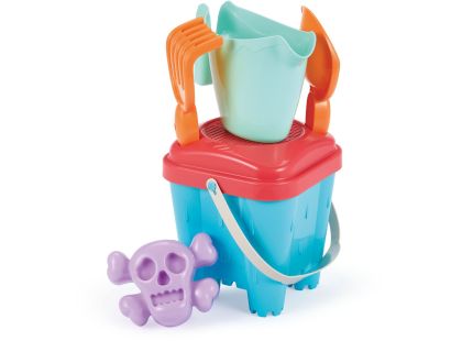 Ecoiffier Kyblíček Hrad s konvičkou a příslušenstvím 15 cm