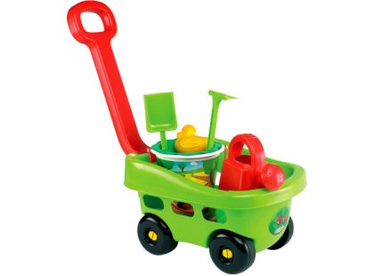 Ecoiffier Zahradní vozík s kyblíčkem