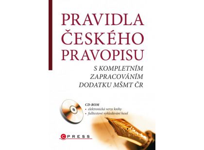 Edika Pravidla českého pravopisu + CD