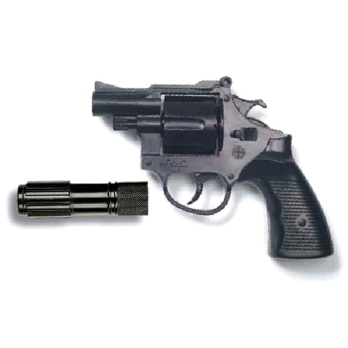 Edison Policejní revolver Americana s tlumičem 12 ran