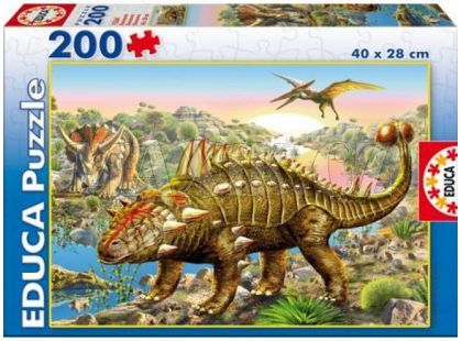 Educa Puzzle Dinosaurus 200 dílků