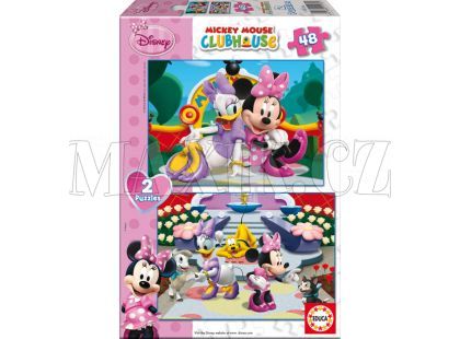 Educa Puzzle Minnie 2x48d