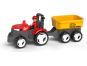 Efko ECO MultiGO Červený traktor Zetor s radlicí, vlek, Igráček 4