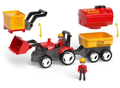 EFKO ECO MultiGO Farm set – figurky Igráčků farmářů s traktorem