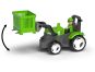 EFKO ECO MultiGO Zelený traktor s vidlemi, paleta, koš, Igráček 3