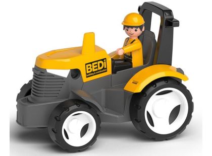 EFKO ECO MultiGO Žlutý traktor s radlicí, figurka Igráček