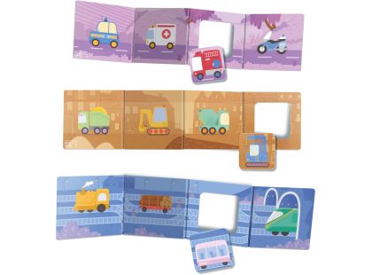 EFKO KukiKuk – Sada 3 Kuki leporel Auta