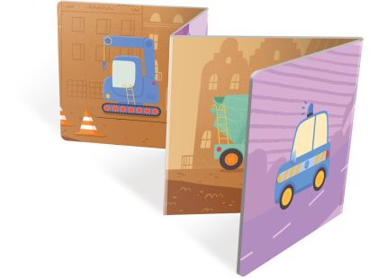 EFKO KukiKuk – Sada 3 Kuki leporel Auta