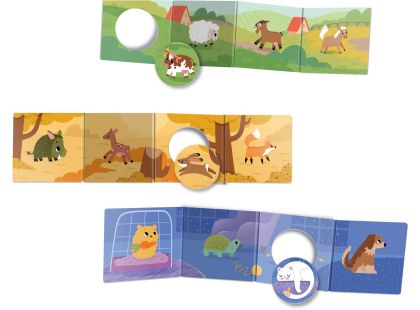 EFKO KukiKuk – Sada 3 Kuki leporel Zvířátka