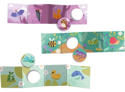 EFKO KukiKuk – Sada 3 Kuki leporel Zvířátka