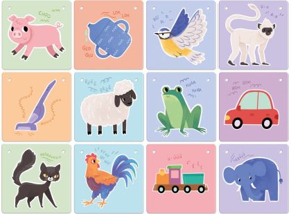 EFKO KukiKuk – Véééliké první karty Pro batolata