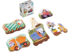 EFKO KukiKuk – Véééliké puzzle Stavební stroje