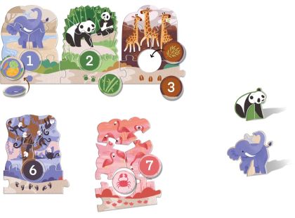 EFKO KukiKuk – Veliké puzzle loto Výlet do ZOO