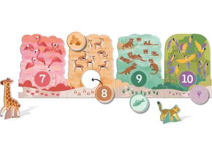 EFKO KukiKuk – Veliké puzzle loto Výlet do ZOO