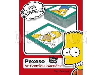 Efko Pexeso The Simpsons 52 tvrdých kartiček