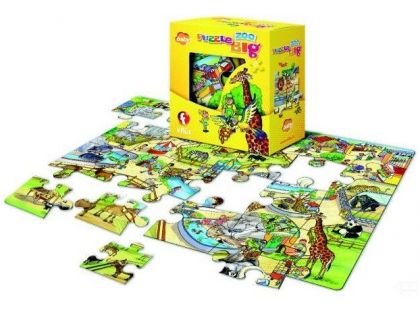 Efko Puzzle Big Baby - ZOO 24 dílků Efko Puzzle Big Baby - ZOO 24 dílků
