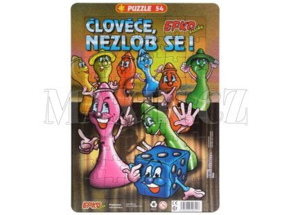 Efko Puzzle deskové 54dílků - Veselé figurky