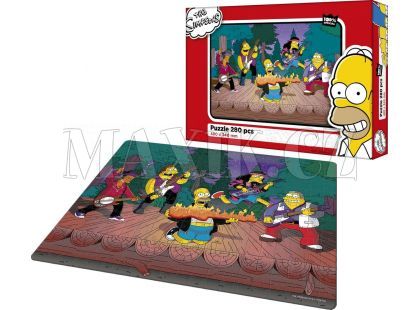 Efko Puzzle The Simpsons 280 dílků