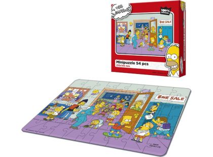 Efko Puzzle The Simpsons Pohoda ve škole