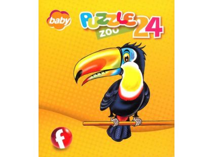 Efko Puzzle Zoo 24 dílků