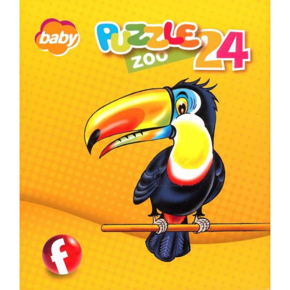 Efko Puzzle Zoo 24 dílků