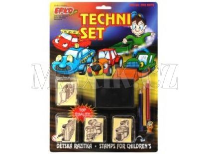 Efko Razítka sada-TECHNISET (na kartě)