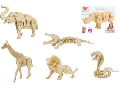 Eichhorn 3D puzzle zířátka Safari Lev