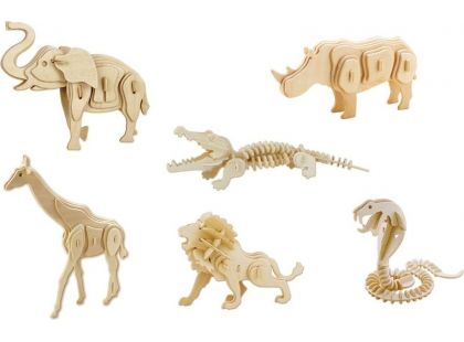 Eichhorn 3D puzzle zvířátka Safari Nosorožec