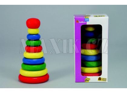 Eichhorn Dřevěná pyramida, 10ks Simba