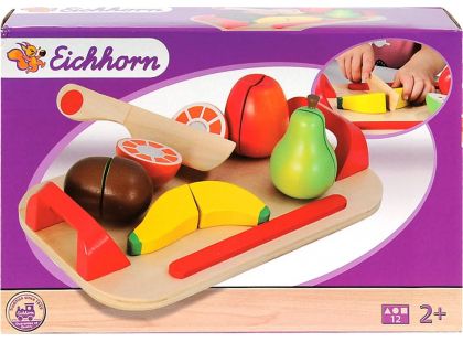 Eichhorn Set prkénko s nožem a ovocem